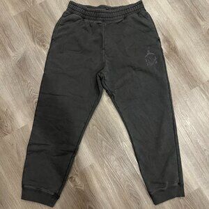 Womens Nike Air Jordan x Billie Eilish Overdyed Sweatpants Gray